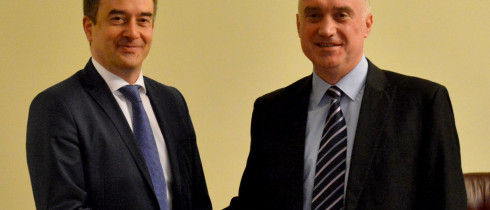 The meeting of Zviad Dzidziguri with the Head of the CoE Georgia Office