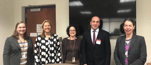 The meetings of Levan Gogichaishvili in the US Department of State
