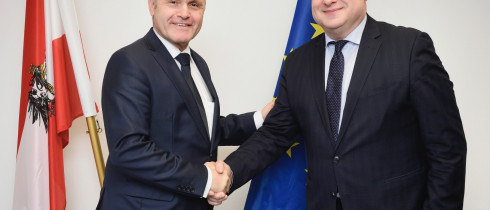 გიორგი წერეთელი ავსტრიის ეროვნული საბჭოს პრეზიდენტს შეხვდა