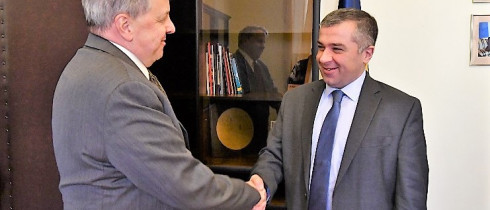 დავით ბაქრაძე ამერიკის შეერთებული შტატების ელჩს, იან კელის შეხვდა