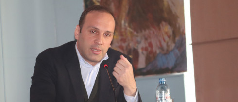 The Faction “Georgian Dream-for Powerful Georgia” member, Levan Gogichaishvili introduced the new legislative initiative to the Technical University students