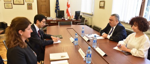 ზვიად კვაჭანტირაძე ტომონორი ჰასეგავას შეხვდა