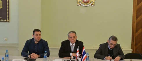 The meeting of Roman Kakulia with the Parliamentary Delegation of Thailand