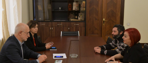 The meeting of Ilia Nakashidze with the representatives of the Charity Foundation “Ketilsofeli”
