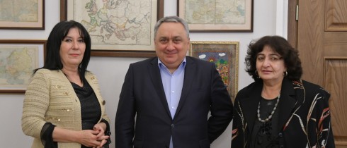 ზვიად კვაჭანტირაძე ემიგრანტთა მსოფლიო ლიგის თავმჯდომარეს შეხვდა
