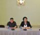 The meeting of Eka Beselia and Gedevan Popkhadze with the group of independent lawyers