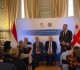 Meeting of Beka Odisharia, Givi Chichinadze and Merab Kvaraia with Compatriots Residing in Netherlands