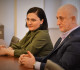The meeting of Ilia Nakashidze and Sofo Kiladze with the Management of the Adjara Public Broadcaster