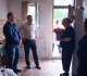 Irakli Abuseridze and Levan Davitashvili Visiting Meritorious Pedagogue