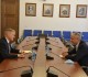 Meeting of Irakli Sesiashvili with Defence Attaché of the Federal Republic of Germany to Georgia, Lars Ukerwitz