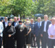 Shota Khabareli and Koba Kobaladze attending the opening ceremony of Badri and Vakhtang Gzirishvili Street – named after the Father and Son fallen for the territorial integrity of Georgia