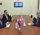 დავით უსუფაშვილი სომხეთის საგანგებო და სრულუფლებიან ელჩს შეხვდა