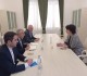 ნატო ჩხეიძე საქართველოში ირანის ელჩის მრჩეველს შეხვდა
