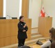 ანა ნაცვლიშვილი სტუდენტური პარლამენტის წევრებს შეხვდა