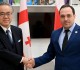 გიორგი გაბუნია იაპონიის ელჩს შეხვდა