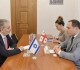 გიორგი გაბუნია საქართველოში ისრაელის საგანგებო და სრულუფლებიან ელჩს შეხვდა