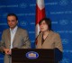 საქართველოს პარლამენტის წევრების, ჩიორა თაქთაქიშვილისა და შოთა მალაშხიას ბრიფინგი