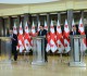 საქართველოს პრეზიდენტის, მიხეილ სააკაშვილისა და საქართველოს პარლამენტის თავმჯდომარის დავით უსუფაშვილის შეხვედრა