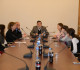 განათლების, მეცნიერებისა და კულტურის კომიტეტის თავმჯდომარის პირველი მოადგილე ალექსანდრე ქანთარია პარლამენტის სტაჟიორებს შეხვდა