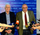 The briefing by Tamaz Mechiauri and Nodar Ebanoidze
