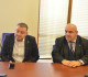 The meeting of Beka Odisharia and Koba Lursmanashvili with the representatives of the Center for Lithuanian Language and Culture