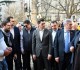 მიხეილ ყაველაშვილი და საპარლამენტო უმრავლესობის წევრები სპორტული დარბაზის გახსნას დაესწრნენ